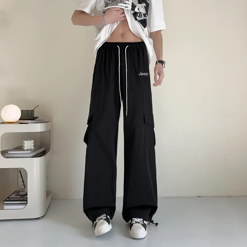 Jeep Casual Pants Unisex Includes Free Travel Set-5