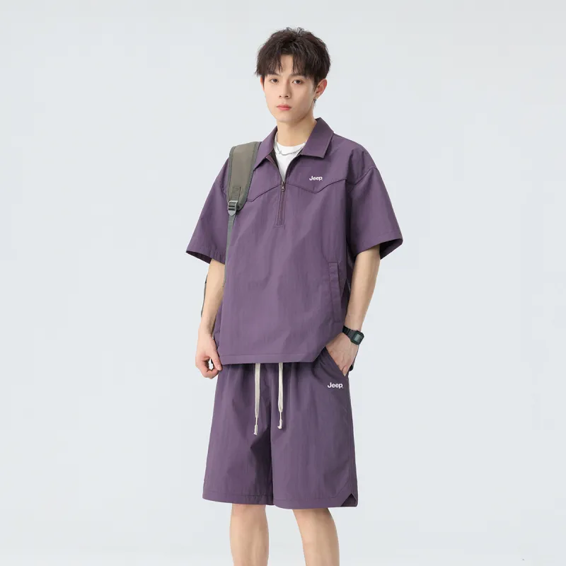 Jeep Casual Sportswear Unisex 2 Piece Set-3
