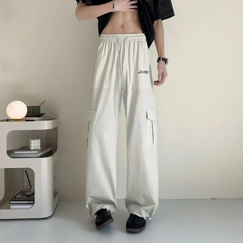 Jeep Casual Pants Unisex Includes Free Travel Set-13