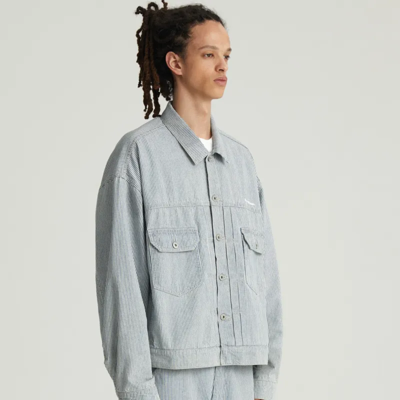 WASSUP Jackets Unisex Light Blue-3
