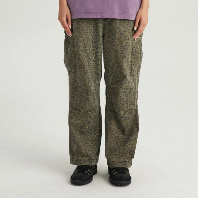 WASSUP Logo Cargo Pants Unisex-2