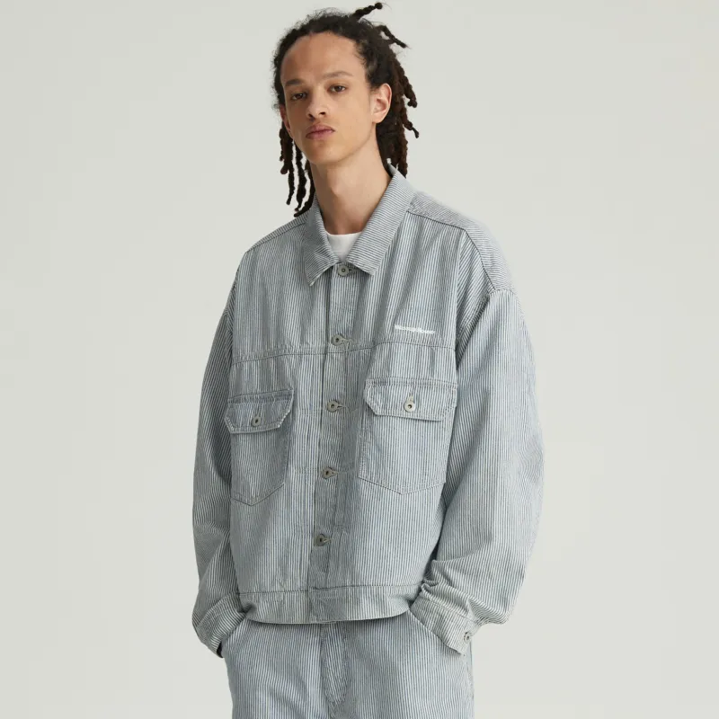 WASSUP Jackets Unisex Light Blue-5