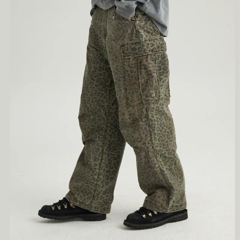 WASSUP Logo Cargo Pants Unisex-3