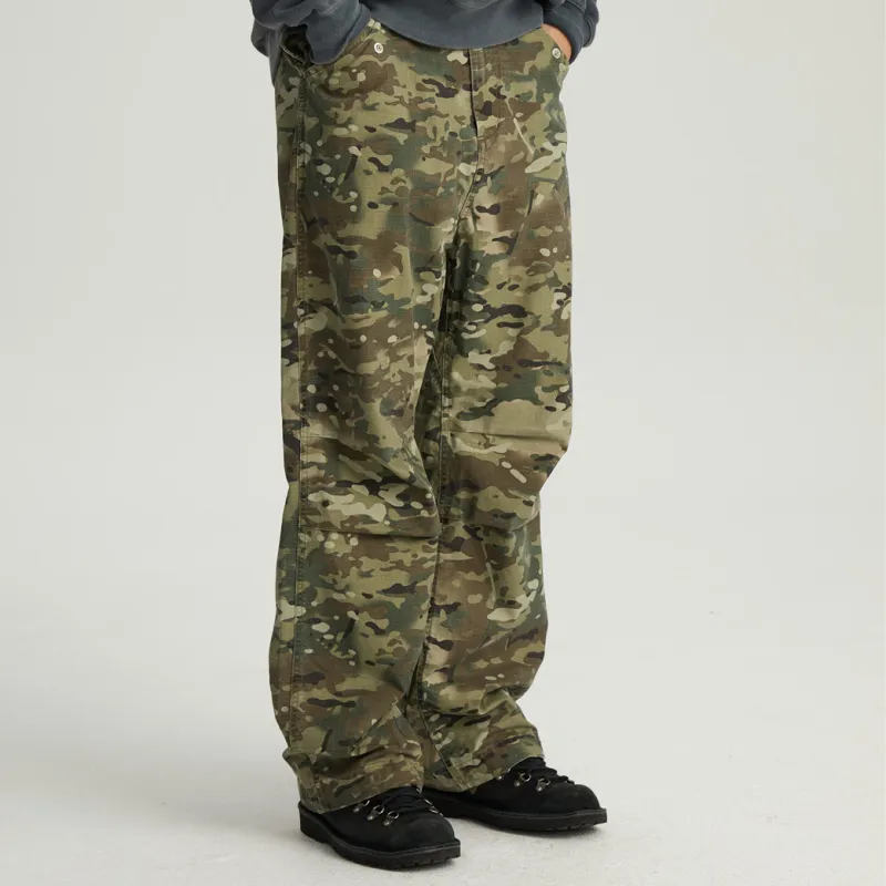 WASSUP Logo Cargo Pants Unisex-7