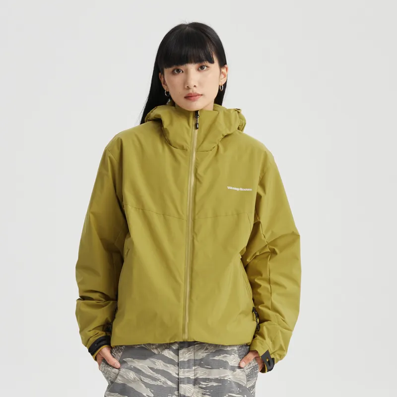WASSUP Logo Puffer Jackets Unisex-10