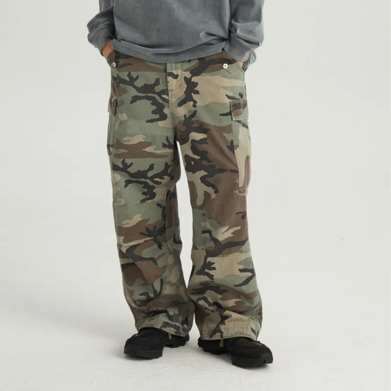 WASSUP Logo Cargo Pants Unisex-6
