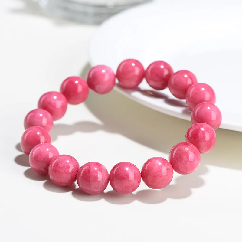 Fengyun Pavilion Rosa Stone Bracelets Unisex-3