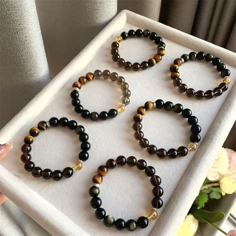 Fengyun Pavilion Obsidian Bracelets Unisex-3