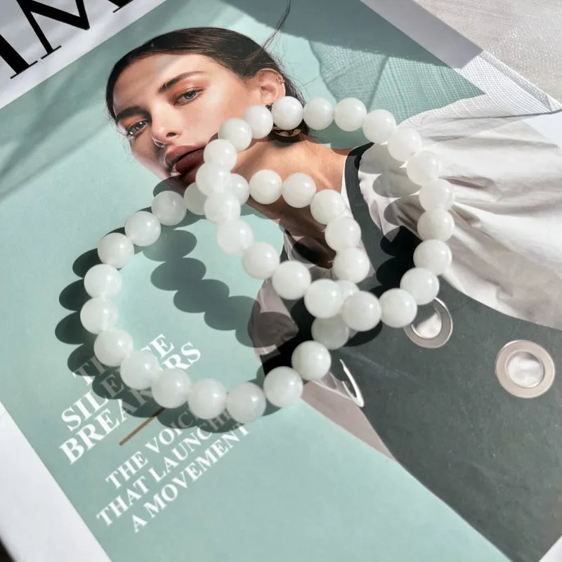 Fengyun Pavilion Tianshan Jade Bracelets Unisex-6