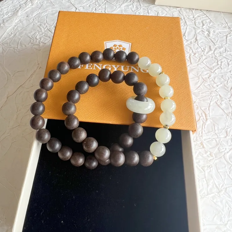 Fengyun Pavilion Ebony Bracelets Unisex-1