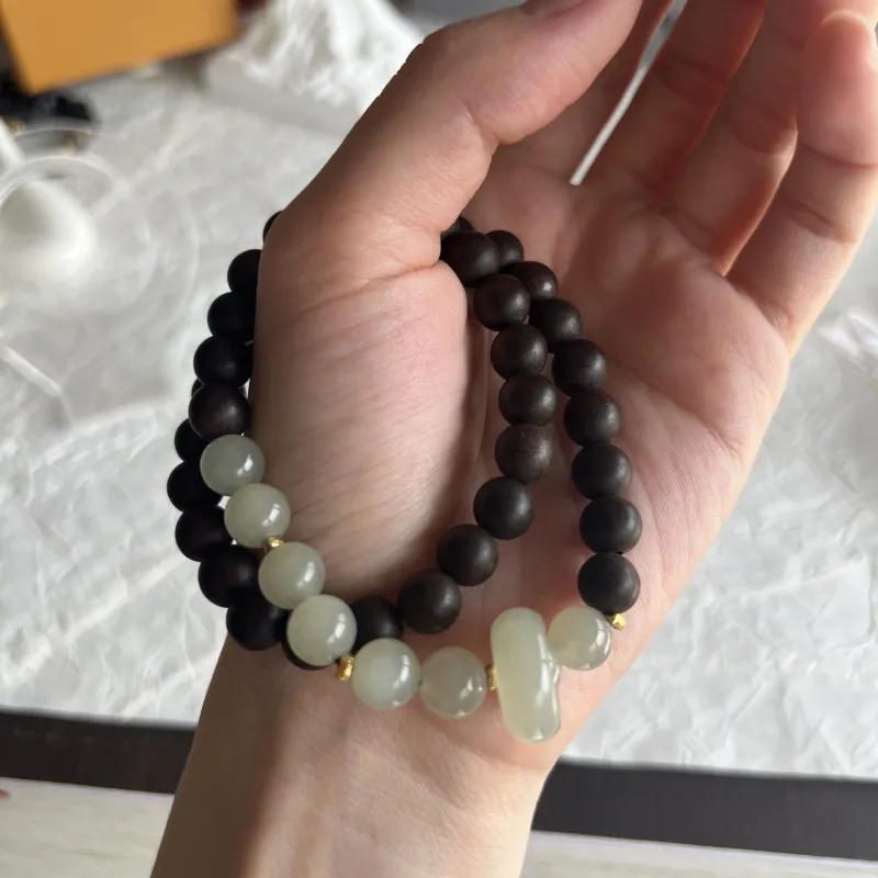 Fengyun Pavilion Ebony Bracelets Unisex-5