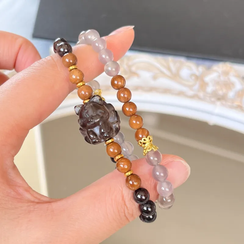 Fengyun Pavilion Agate Bracelets Unisex-3