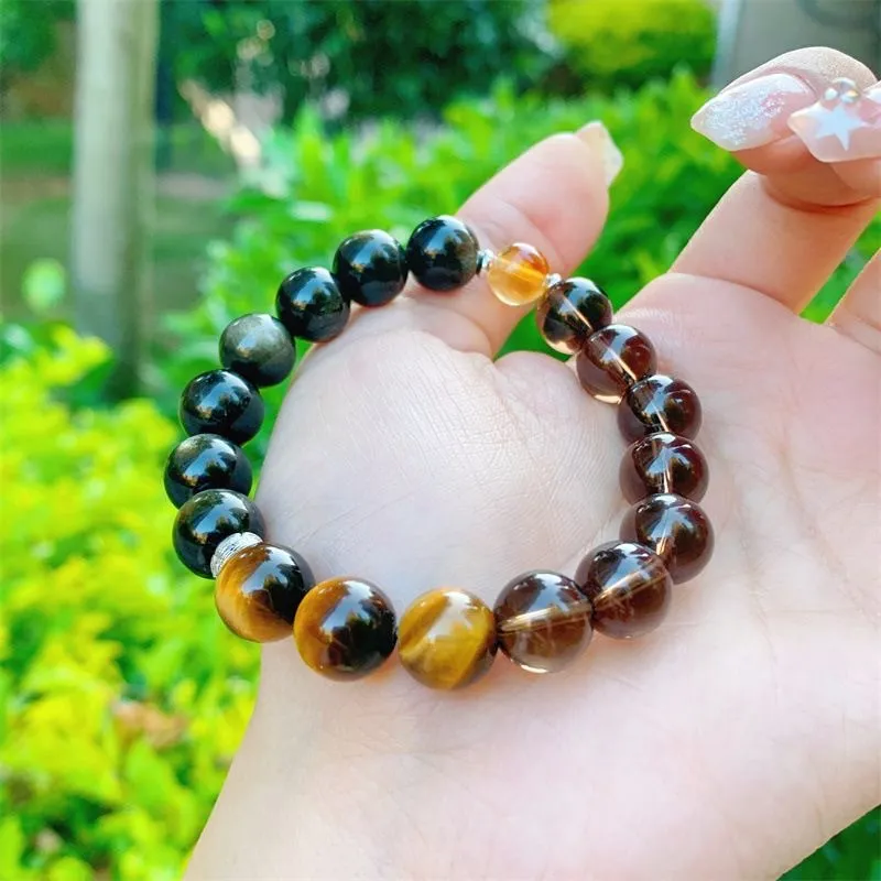 Fengyun Pavilion Obsidian Bracelets Unisex-1