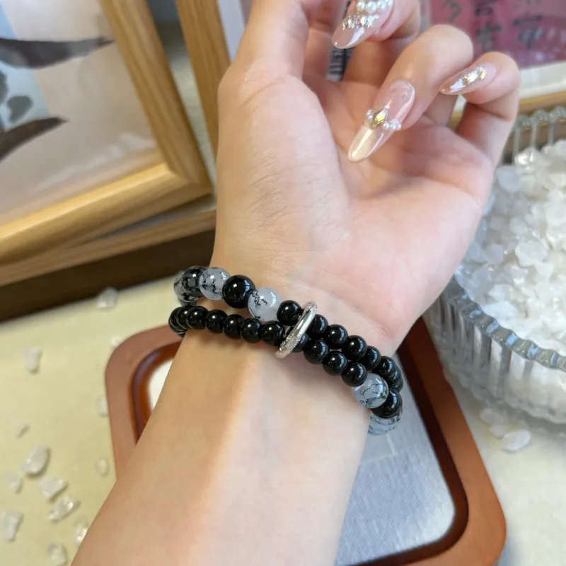 Fengyun Pavilion Colored Glaze Bracelets Unisex-3