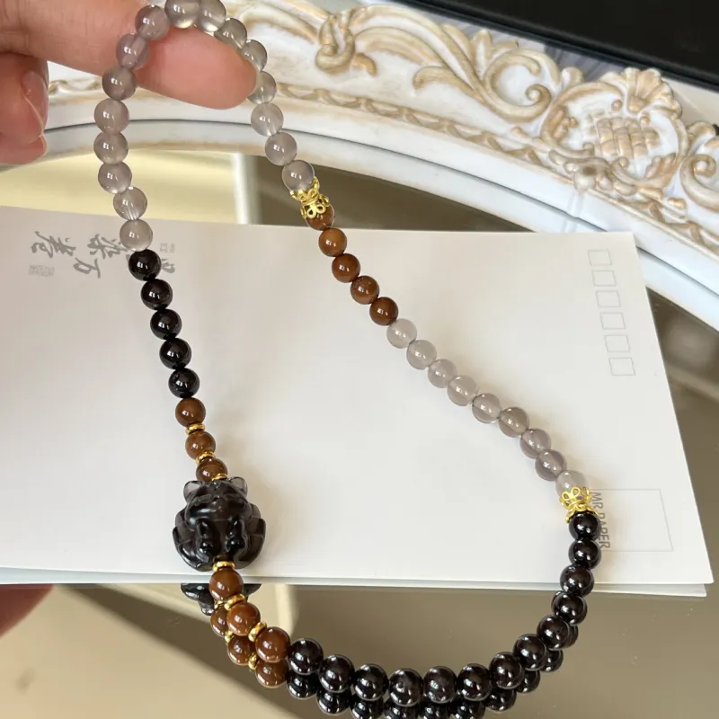Fengyun Pavilion Agate Bracelets Unisex-5
