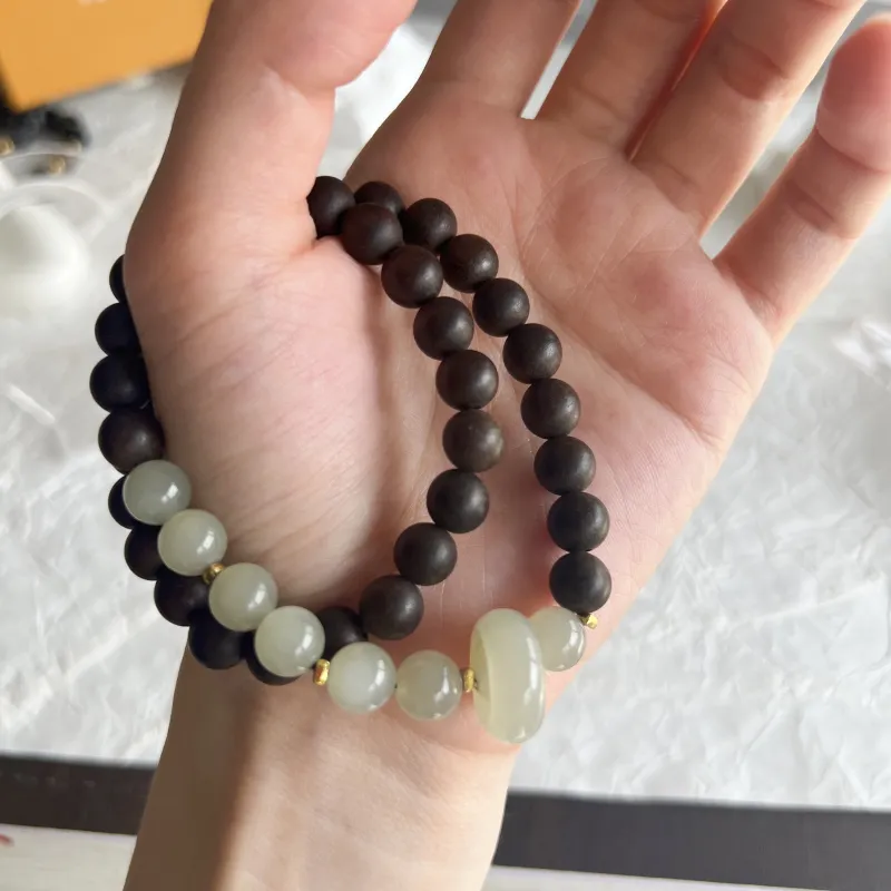 Fengyun Pavilion Ebony Bracelets Unisex-4