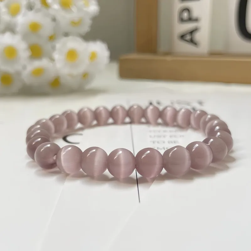 Fengyun Pavilion Glass Cat Eye Jade Bracelets Women's-2