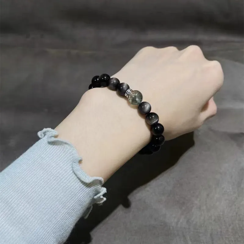 Fengyun Pavilion Obsidian Bracelets Unisex-4