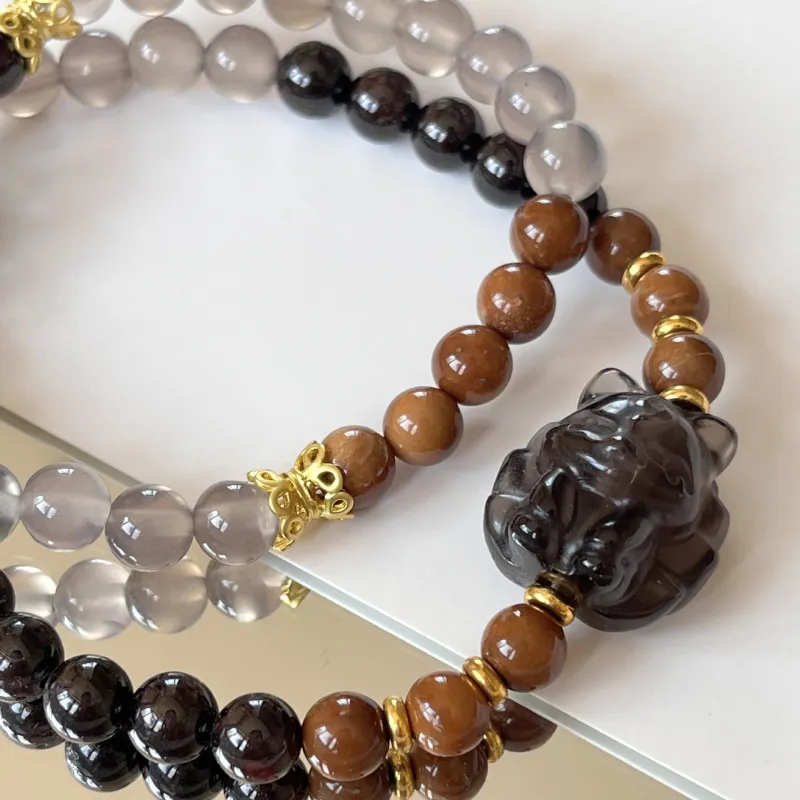 Fengyun Pavilion Agate Bracelets Unisex-1