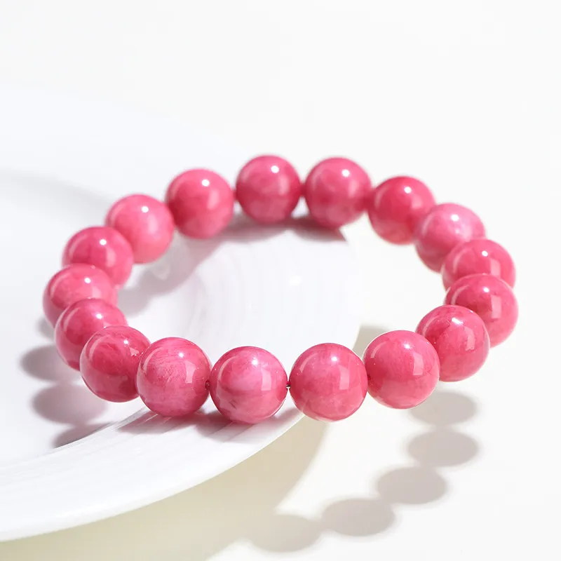 Fengyun Pavilion Rosa Stone Bracelets Unisex-4