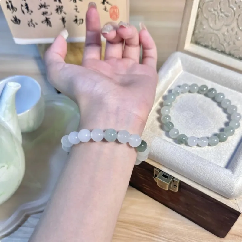 Fengyun Pavilion Tianshan Jade Bracelets Unisex-13