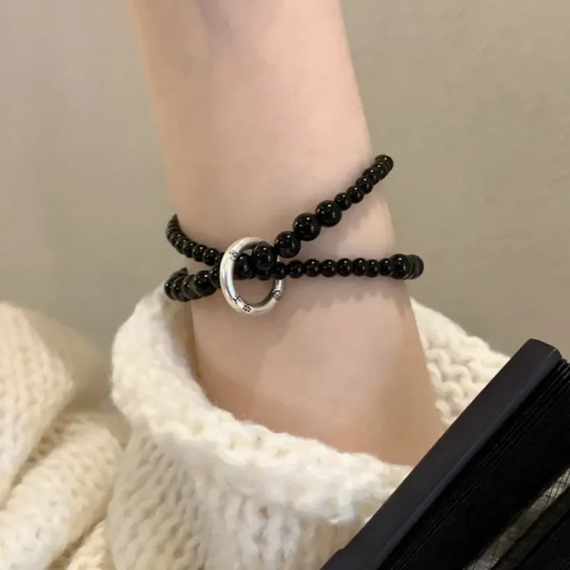 Fengyun Pavilion Colored Glaze Bracelets Unisex-11