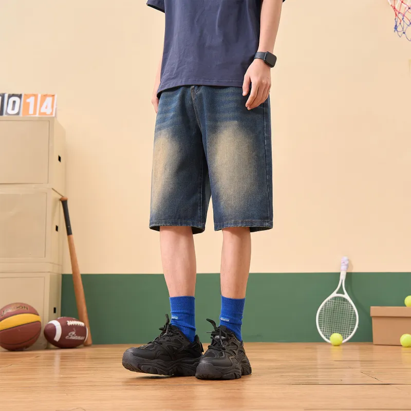 Slazenger Denim Shorts Unisex-9