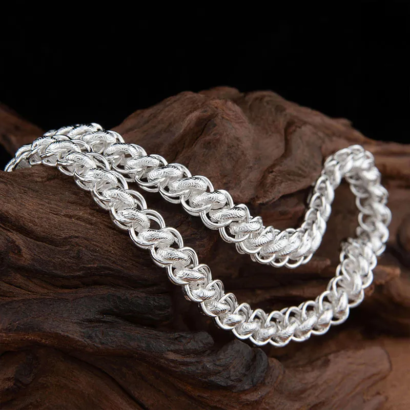 RURA Sterling Silver Necklaces Unisex Silver-2
