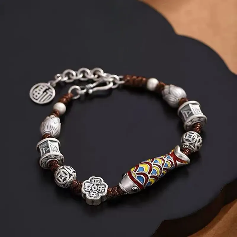 RURA S999 Fine Silver Bracelets Unisex Silver-5