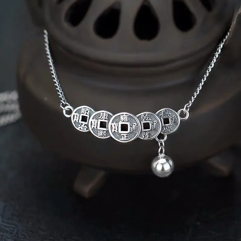 RURA S925 Silver Necklaces Unisex Silver-4