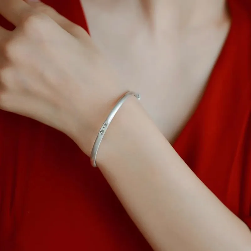 RURA S999 Silver Sterling Silver Bracelets Women's-4