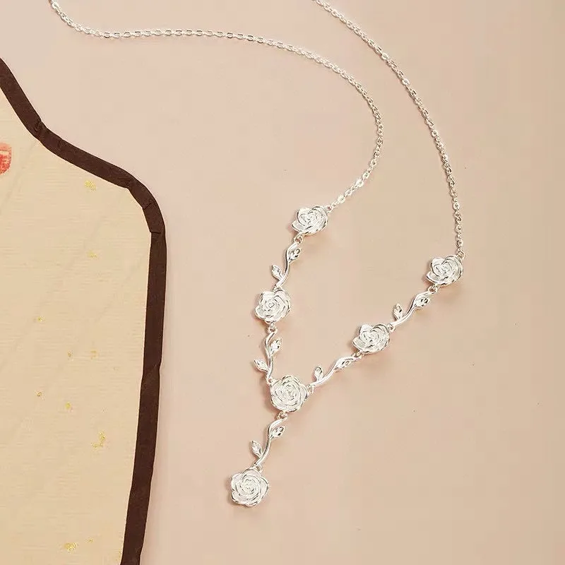 RURA S999 Fine Silver Necklaces Women's Silver-5