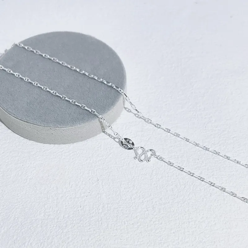 RURA S990 Fine Silver Necklaces Women's Silver-5