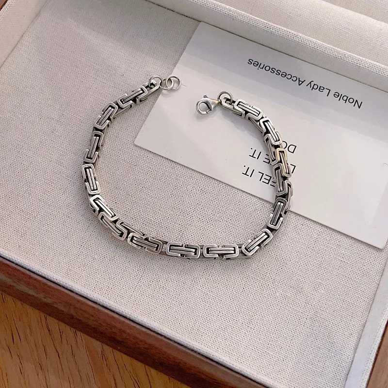 RURA S925 Silver Bracelets Unisex Silver-2