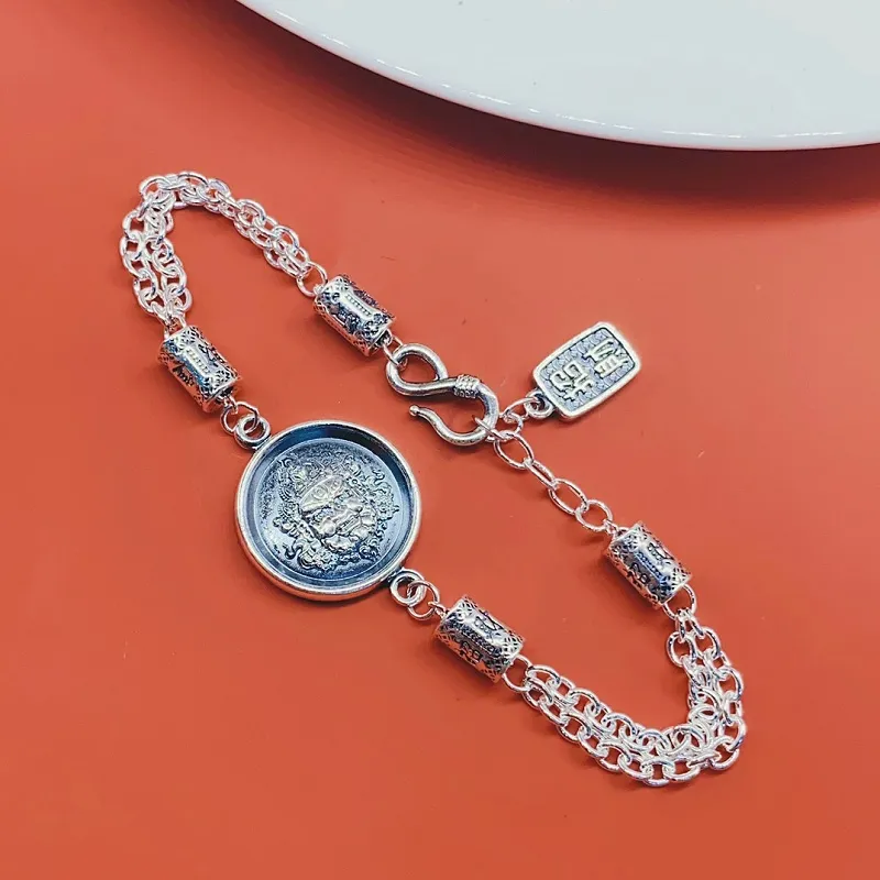 RURA S999 Fine Silver Bracelets Unisex Silver-1