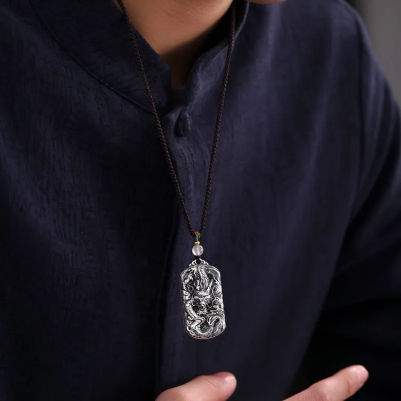 RURA 999 Fine Silver Sterling Silver Necklaces Unisex Silver-1