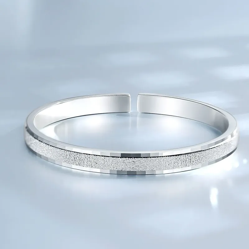 RURA Sterling Silver Bangles Women's Silver-3