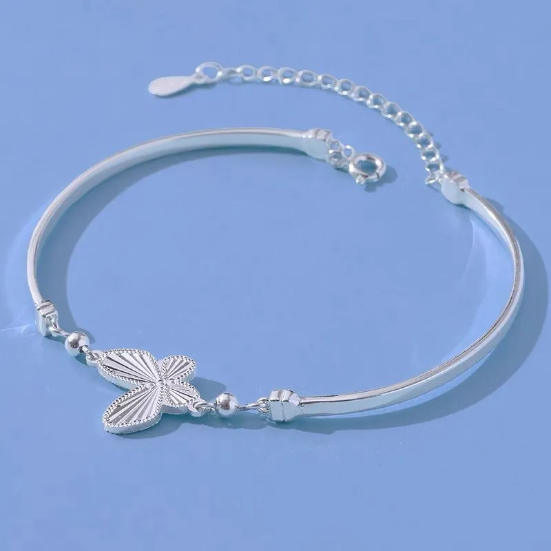 RURA S999 Fine Silver Pure Silver Bracelets Women's Silver-1