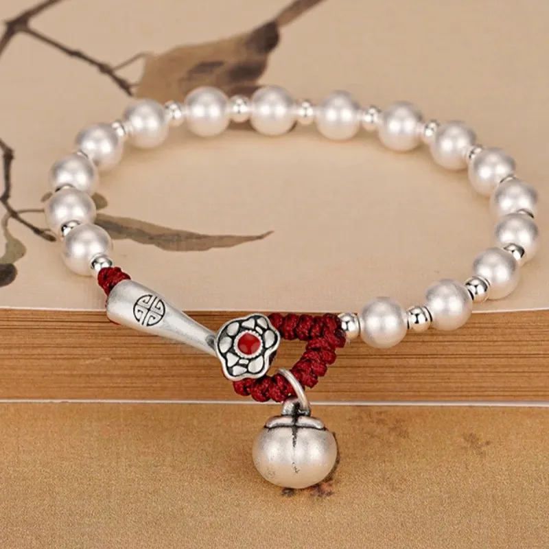 RURA S999 Fine Silver Pure Silver Bracelets Women's Silver-1