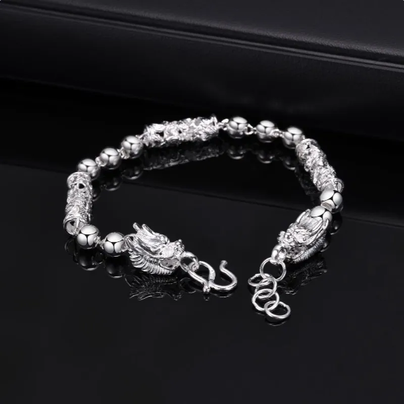 RURA S 990 Silver Pure Silver Bracelets Unisex Silver-5