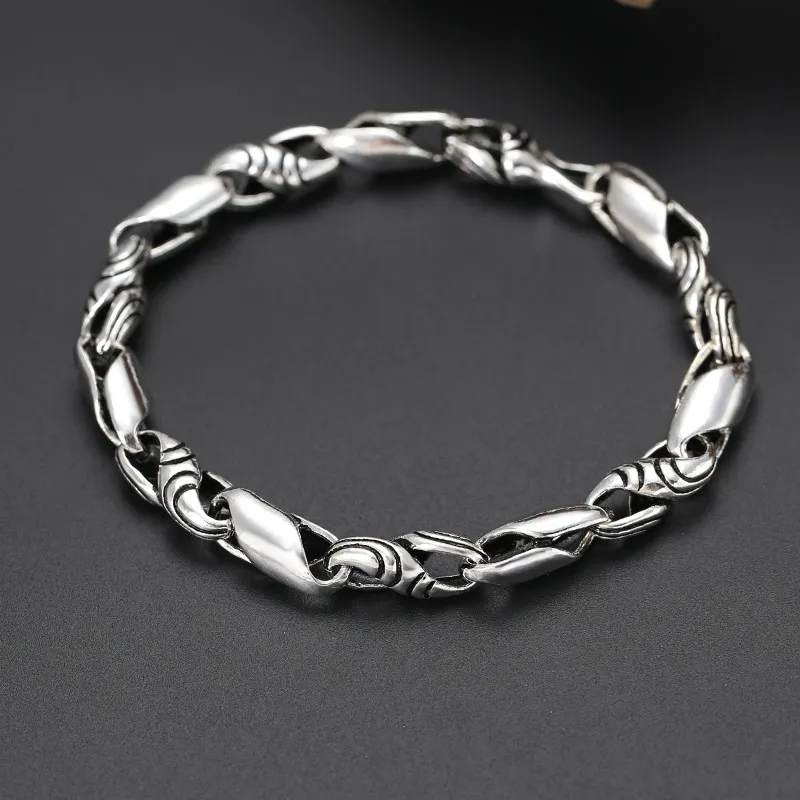 RURA S925 Silver Bracelets Unisex-4