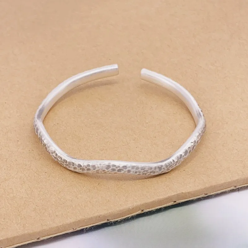 RURA S999 Fine Silver Bangles Unisex Silver-6