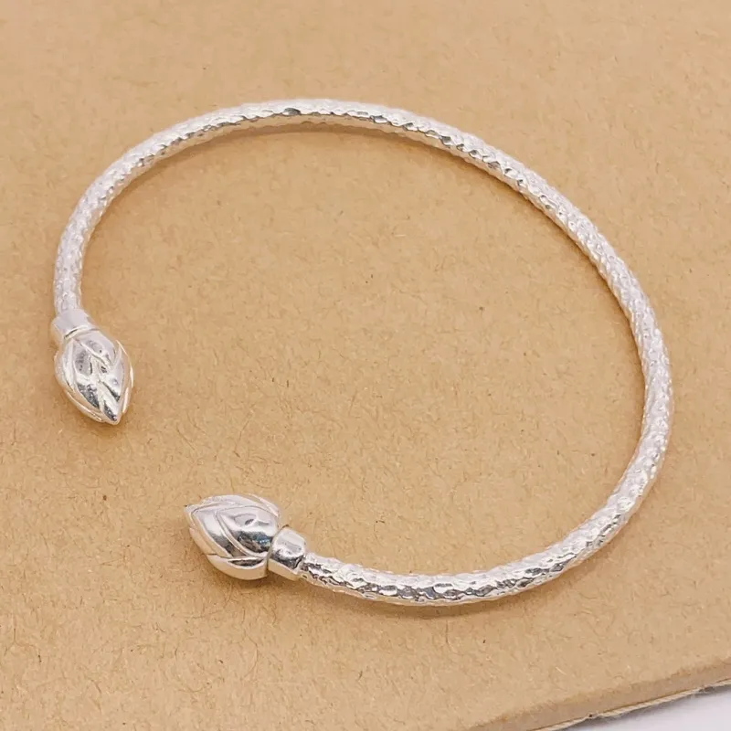 RURA S999 Fine Silver Bangles Women's Silver-2