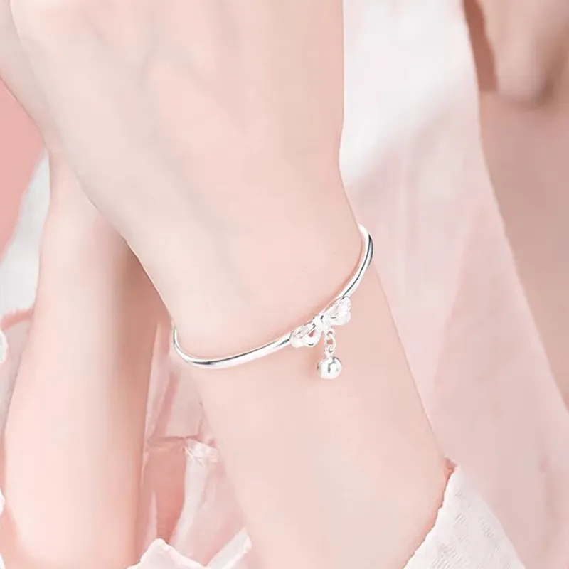 RURA 999 Fine Silver Bangles Women's-4