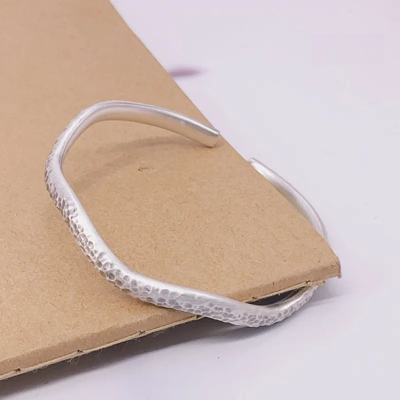 RURA S999 Fine Silver Bangles Unisex Silver-7