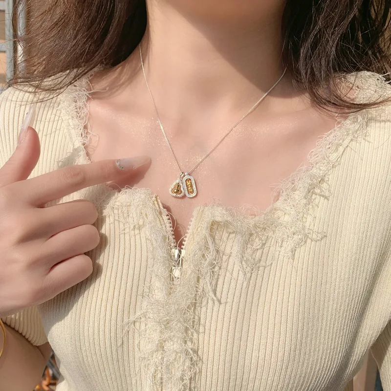 RURA S990 Fine Silver Necklaces Women's Silver-4