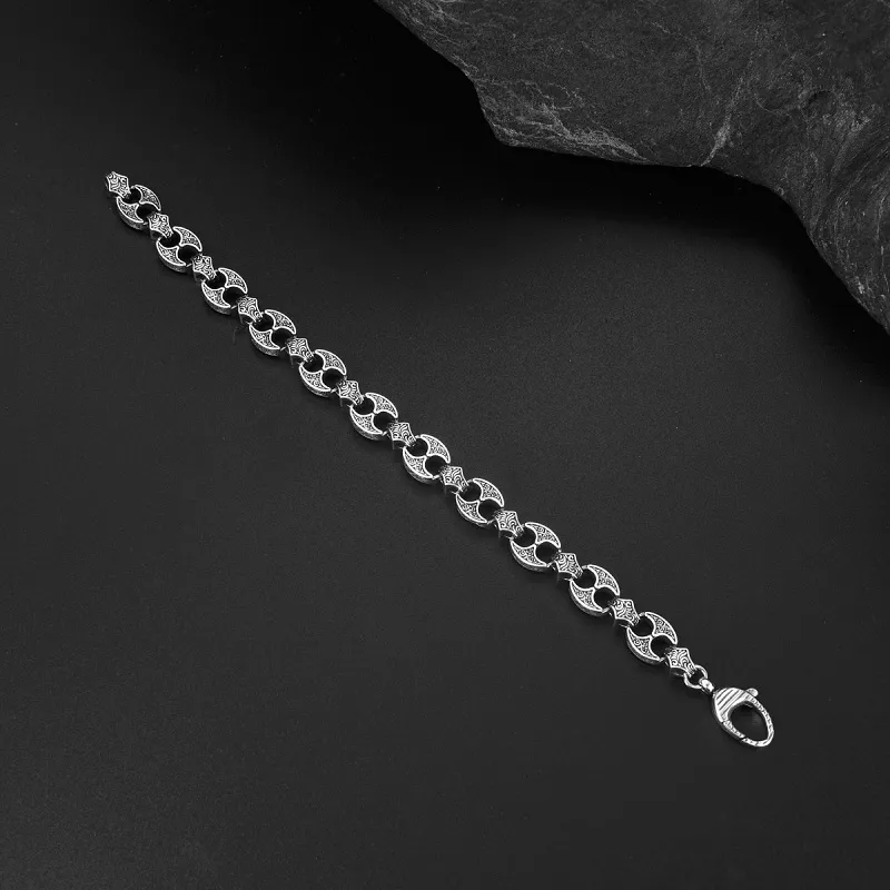 RURA S925 Silver Bracelets Unisex Silver-5