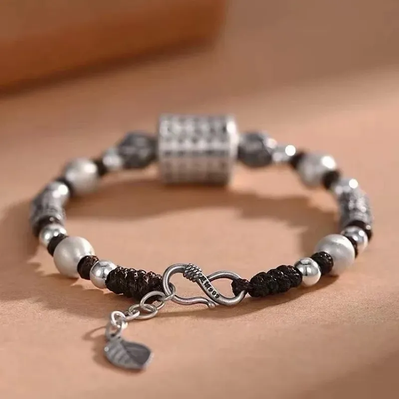RURA S999 Fine Silver Bracelets Unisex Silver-2