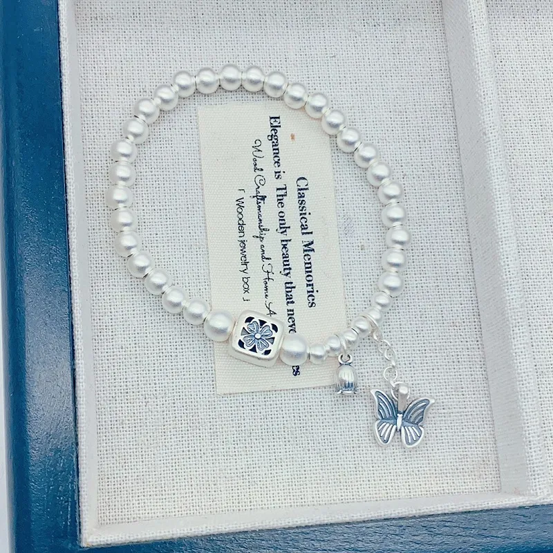 RURA S999 Fine Silver Bracelets Women's Silver-2