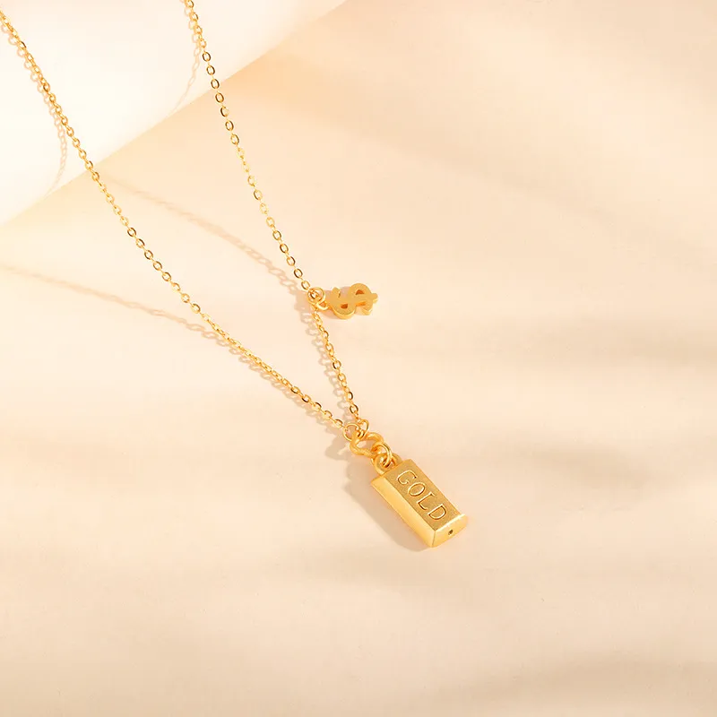 RURA S925 Silver Necklaces Women's Gold-1